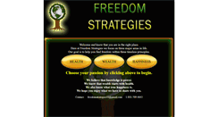 Desktop Screenshot of freedomstrategies.com